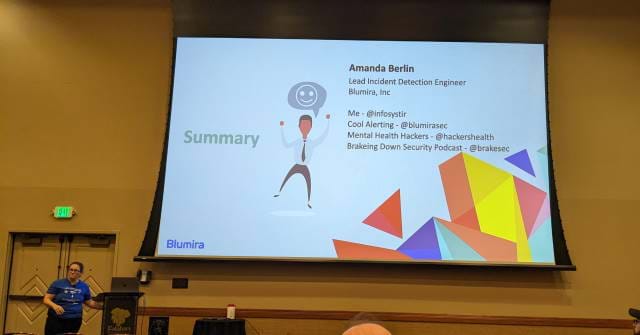 Getting the most out of Sysmon session by Amanda Berlin