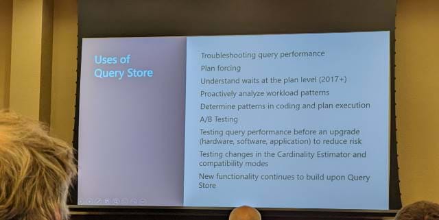 The one SQL Performance Tuning Tool You Need to Know session by Erin Stellato