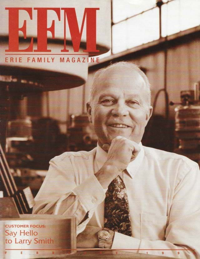 EFM (Erie Family Magazine) Cover of February 1996 Edition