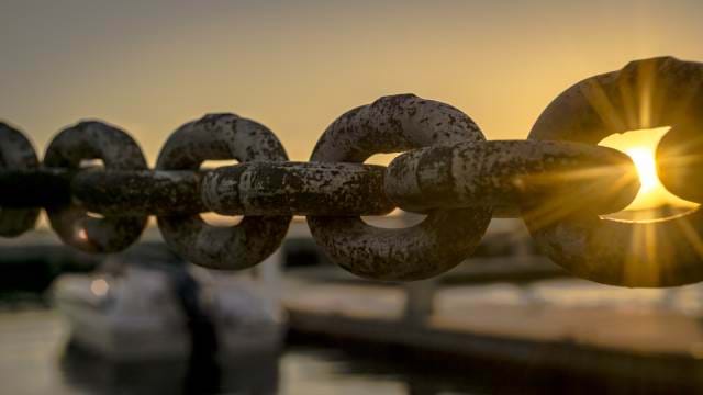 Making Links in ASP.NET MVC Core A Chain with a sunrise