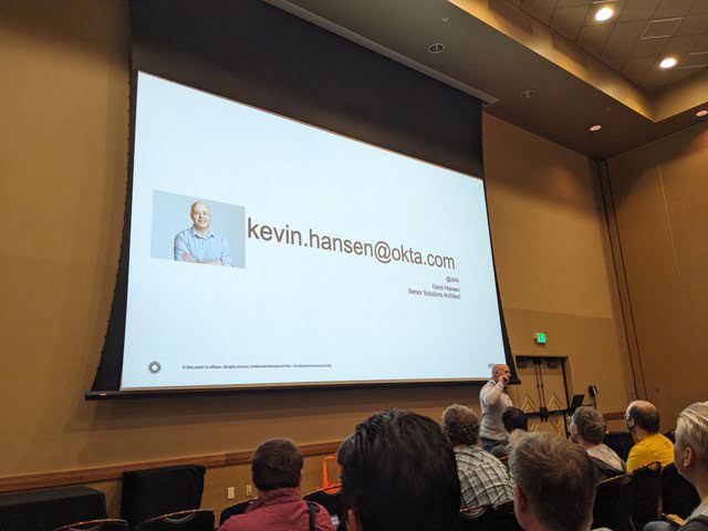 Screenshot of Kevin Hansen's session