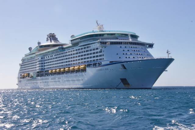 I can hear from friend on the cruise ship from here? 'No WiFi? Nooooooo!' Cruise Ship