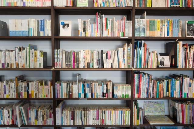 My Top 5 Motivational Books Brown shelves of books