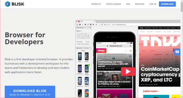 Blisk Screenshot Blisk Screenshot