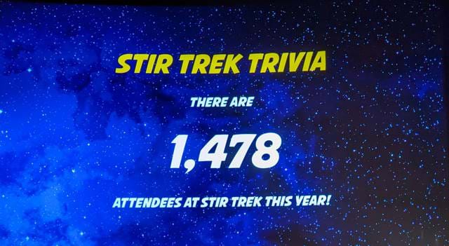 Stir Trek Trivia - 1,478 Attendees this year