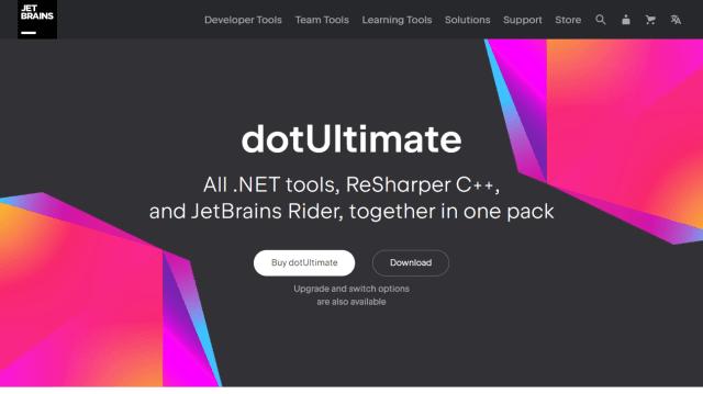 Resharper on JetBrains website