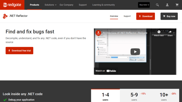 .NET Reflector on Red Gate's website