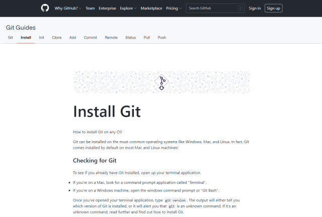 Git's website