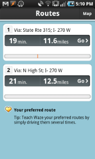 Waze Route View